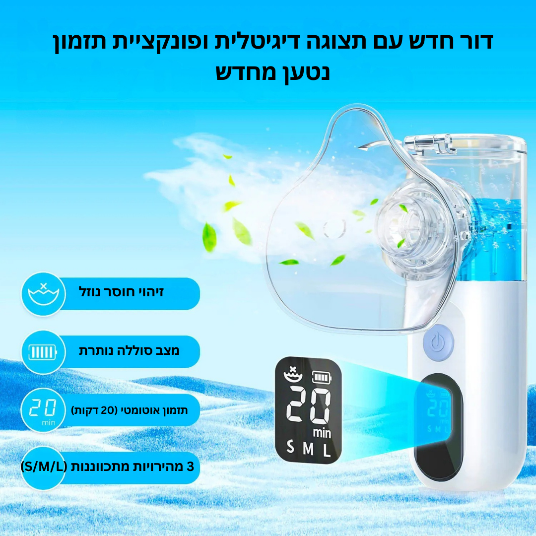 הקלה מיידית לנשימה שקטה – גם לילדים וגם למבוגרים