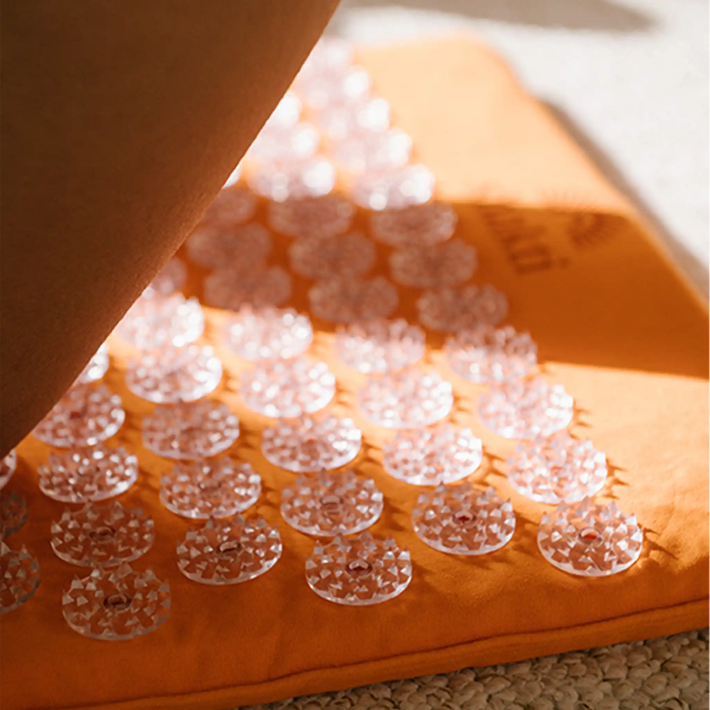 סט מזרן יוגה וכרית אקופרסורה מקצועי להקלה על כאבי שרירים