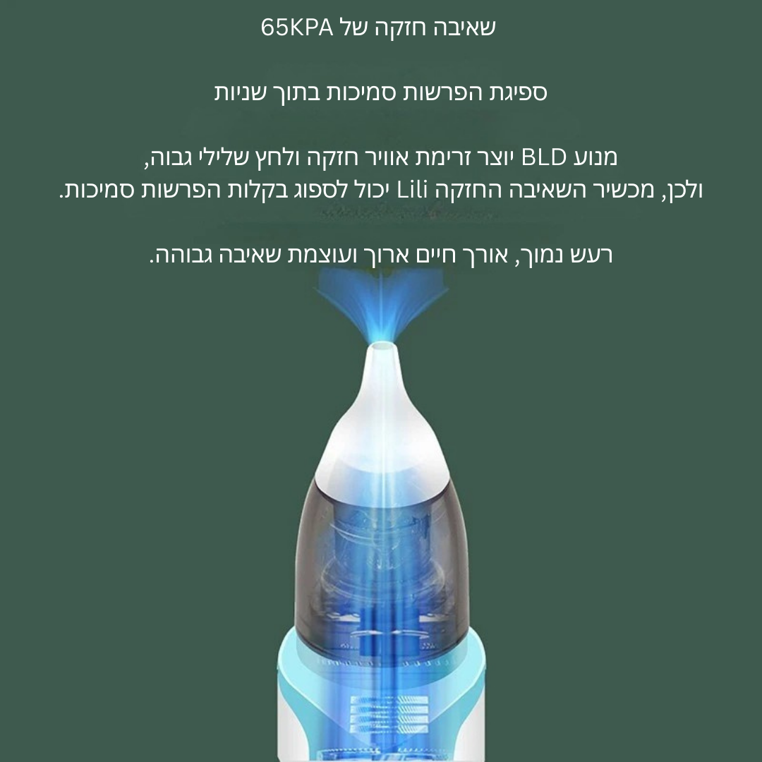 שואב נזלת חשמלי נטען לתינוקות ולילודים למניעת גודש באף בטיחותי
