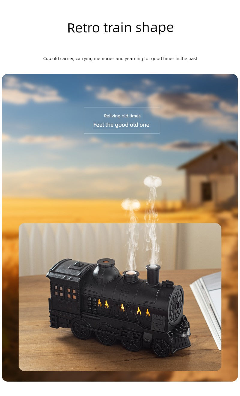 Zero One Connecting Train Humidifier Desktop Aroma Diffuser For Home Silent Bedroom Office Student Dormitory Good-looking Ambience Light with Remote Control