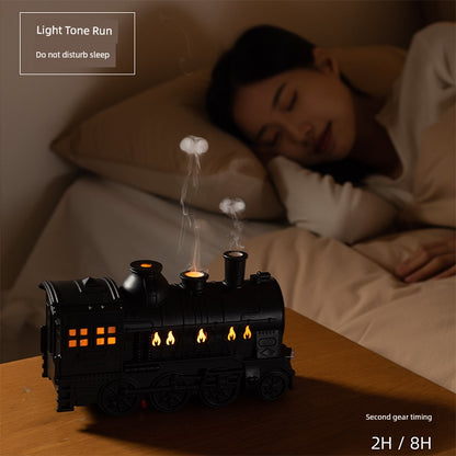 Zero One Connecting Train Humidifier Desktop Aroma Diffuser For Home Silent Bedroom Office Student Dormitory Good-looking Ambience Light with Remote Control